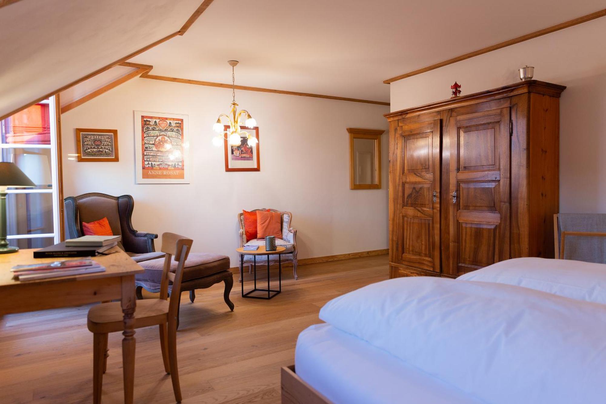 Gasthof Zum Schluessel La Meridienne Fribourg Sa Ueberstorf Ruang foto