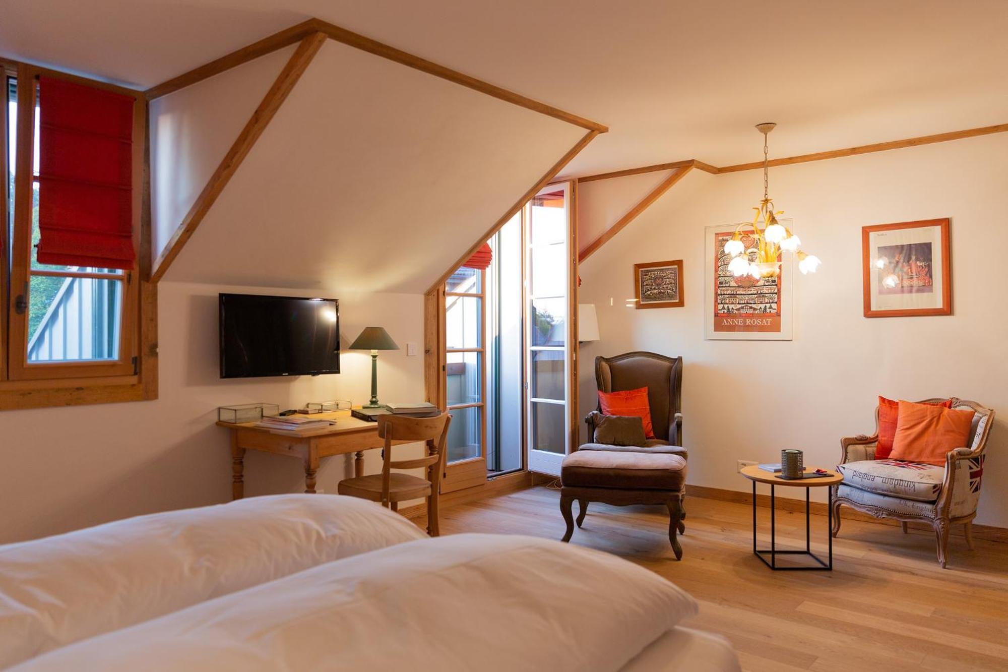 Gasthof Zum Schluessel La Meridienne Fribourg Sa Ueberstorf Ruang foto