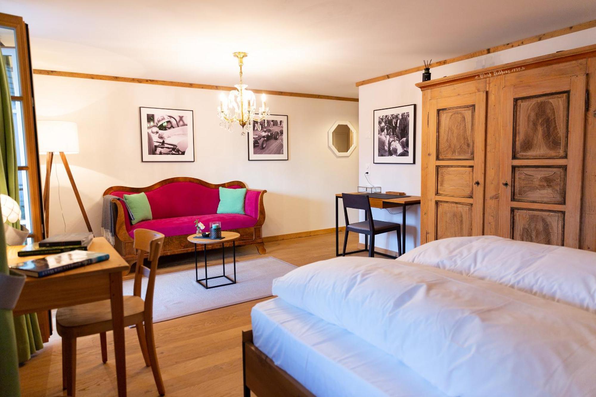 Gasthof Zum Schluessel La Meridienne Fribourg Sa Ueberstorf Ruang foto